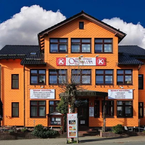 Konsum Gästehaus Quisisana - Nebenhaus Berghotel Oberhof - nur Übernachtung: Oberhof şehrinde bir otel