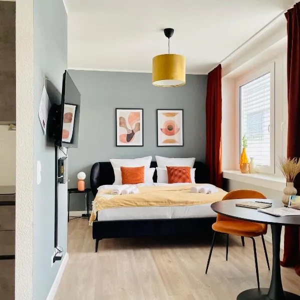 Klassen Stay - Exklusives Apartment am HBF - Küche, Netflix, Kingsizebett, hôtel à Coblence