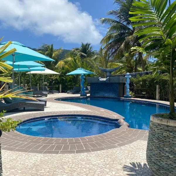 Cabanes Des Anges, hotel v destinaci La Digue