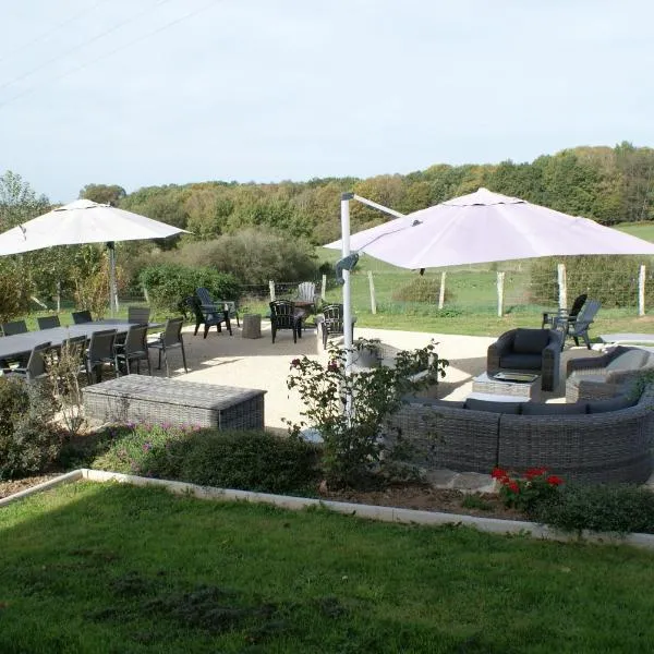 Chambres & Table d'hôtes de La Vieille Ferme, hotel in Meuzac