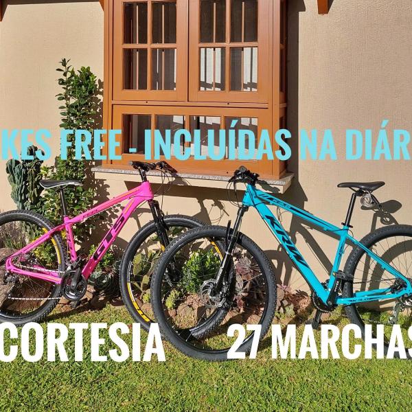 Incrível Casa com Hidro-bikes-centro de Gramado 3Q - Foto 2