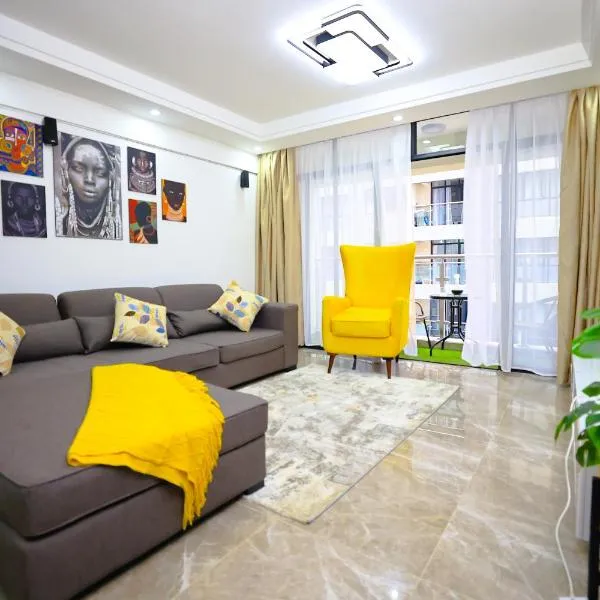 Elite Luxury Apartments Kilimani - A 2 Bedroom Oasis of Serenity, hotel v destinaci Nairobi