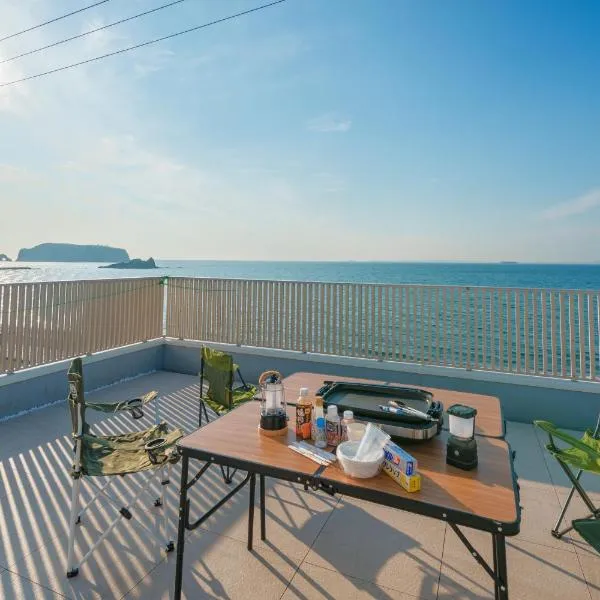 Ryū shi ma Ocean View Villa、鋸南町のホテル