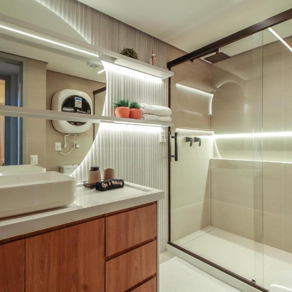 Flat Al Lorena, Jardins com estacionamento grátis, wifi e piscina - Foto 3