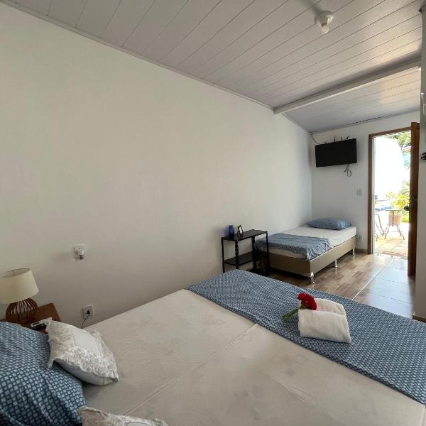 BOA SORTE SUITES com PISCINA, GARAGEM e Pé na PRAIA de GERIBÁ - Foto 2