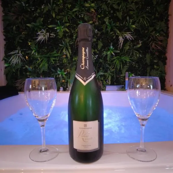 HOTEL DU BERRY - Loveroom avec Sauna, Hammam, Jacuzzi privatifs, hotel v destinaci Reuilly