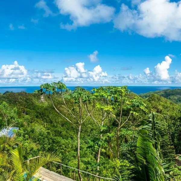 Tropical Cottage En Eco Casa Algana，位于El Limón的酒店