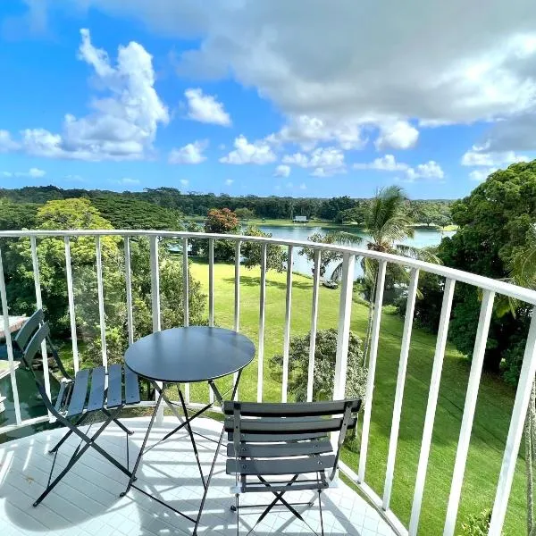 Stunning Views Best location in Hilo 2BR modern Condo, hotel v destinaci Hilo