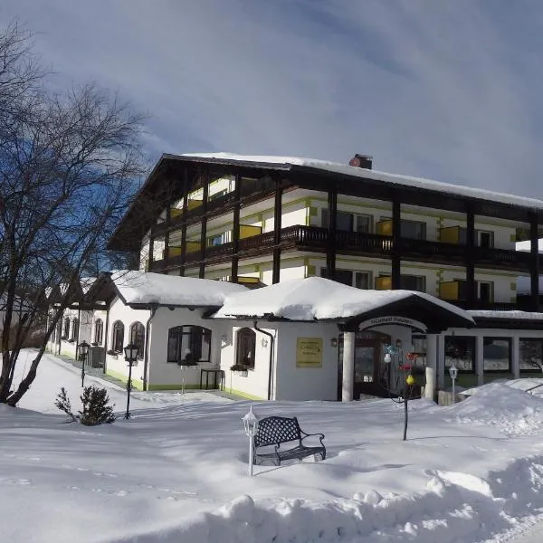 Landhotel GrünWies -Bonsai-Wellness Garni, khách sạn ở Lohberg