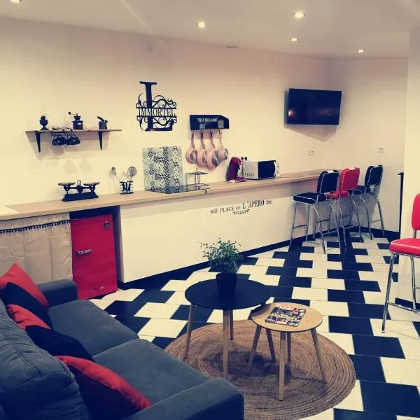 L'immortel gîte vintage avec ou sans spa, hotel v destinaci Cauchy-à-la-Tour
