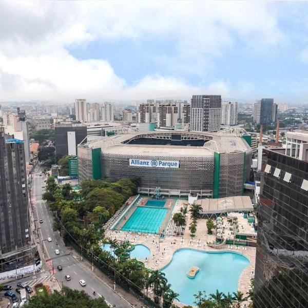 BHaus Allianz Park VN Turiassu - Vista Incrível 19o andar - Academia - Piscina no Rooftop - Lavanderia - Coworking - Recepção 24h - Perdizes - Vaga de garagem rotativa mediante disponibilidade - T95 - Foto 4