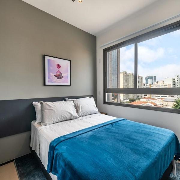 BHaus Allianz Park VN Turiassu- Grand Apartment com 2 Suites - 7o andar - Piscina no Rooftop - Academia - Lavanderia - Perdizes - Estacionamento rotativo sujeito a disponibilidade - Acomoda 3 pessoas - T72 - Foto 2