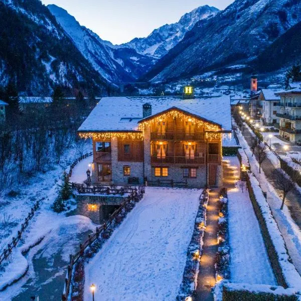 Hotel Les Montagnards, hotel v mestu Baulen