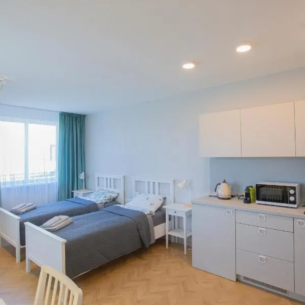 Apartamentai Baltas gandras, hotel di Joniškis