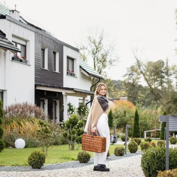 Apartamenty u Harrego II Przy Stawie Spa klimatyzacja,balkon,sauna , balia, ogród,parking, hotel v destinaci Kudowa-Zdrój
