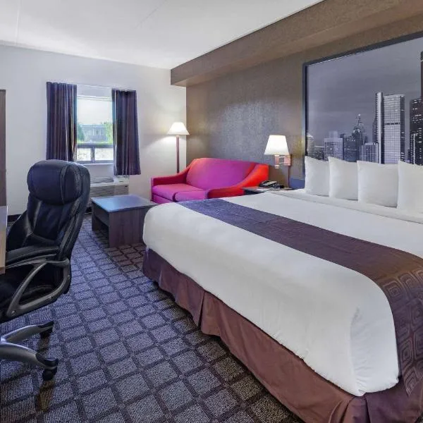 Super 8 by Wyndham Ambassador Bridge Windsor ON, hotel v destinaci Windsor