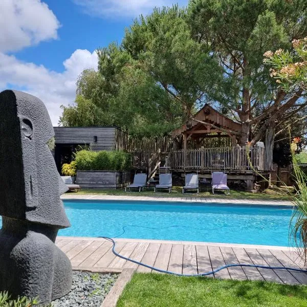 Le Clos des Romarins – hotel w mieście Saint-Palais-sur-Mer