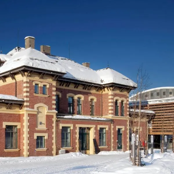 Lillehammer Stasjonen Hostel, hotell i Skrukkerud
