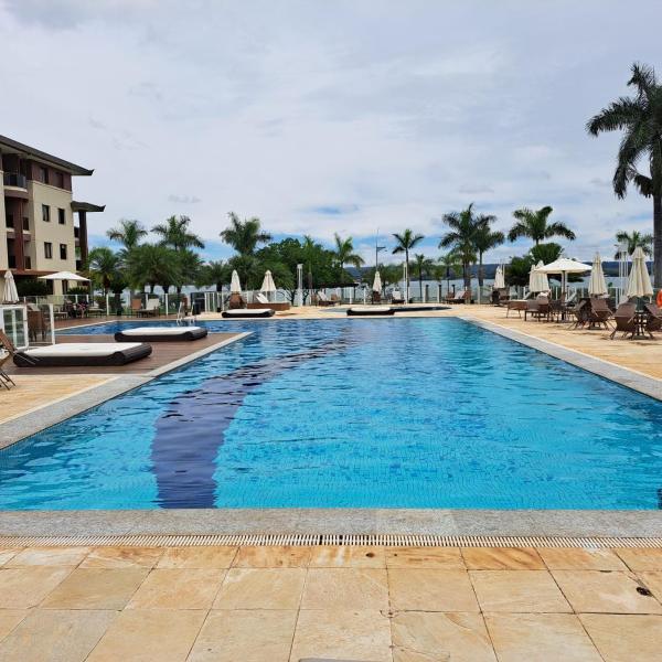 Life Resort Flat - Torre F - Beira do lago - Foto 4