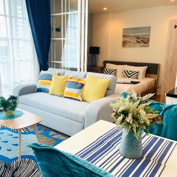 Summer Huahin712,Side sea view,Near Beach&Cicada,Beautiful Swimming pool, Hotel in Hua Hin