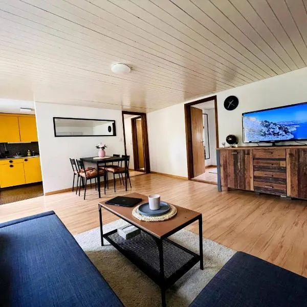 Newly furnished beautiful old building apartment in the center with Apple TV、ザンクト・ガレンのホテル