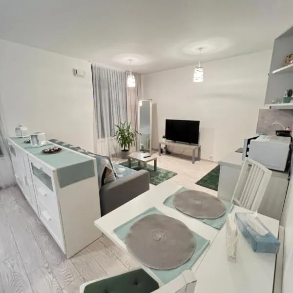 FREE PARKING IN GARAGE Karolina Plazza, new cosy studio with all you need, hotel Prágában