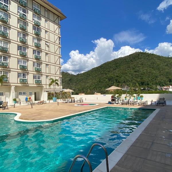 Flat 217 Granja Brasil - Com Piscina Em Itaipava