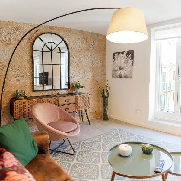 Dúplex Camino de Santiago I, II y III, Rúa Real 26 y 28, Zona Monumental, Pontevedra，位于庞特维德拉的酒店