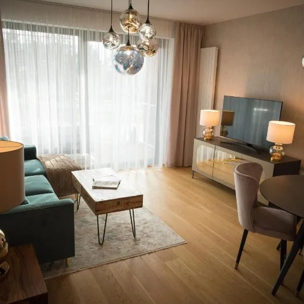 Apartmán Vážka - MOLO Lipno, хотел в Липно над Вълтава
