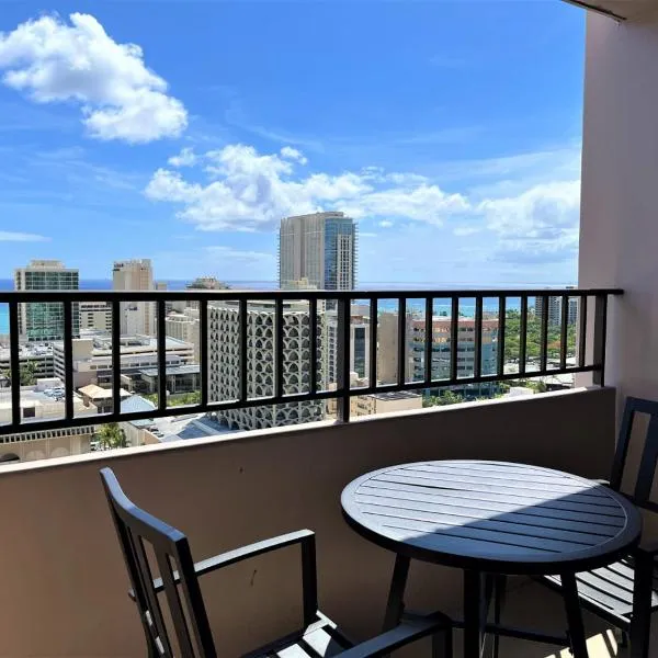 Royal Kuhio 2309 - Spacious Studio with Stunning Ocean Views in the Heart of Waikiki!, hotel em Honolulu