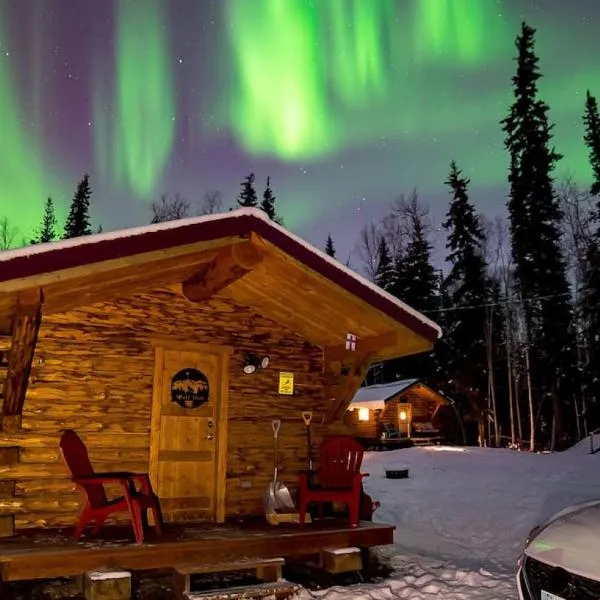 1 Bd. Deluxe Log DRY Cabin| Views Northern Lights!, hotel v destinaci Fairbanks