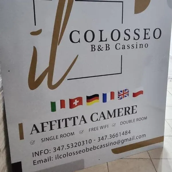 IL COLOSSEO B&B CASSINO, hotel v destinaci Cassino
