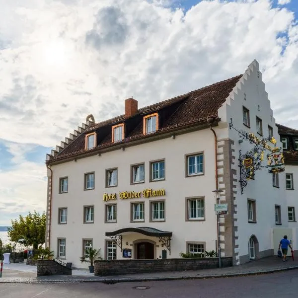 Hotel Wilder Mann, hotelli kohteessa Meersburg