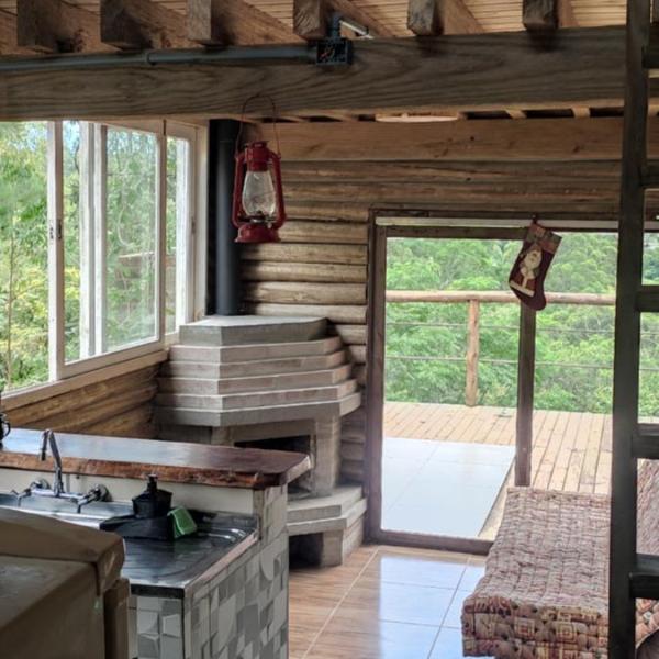 Cabana rustica logcabin com banheira aquecida - Foto 3