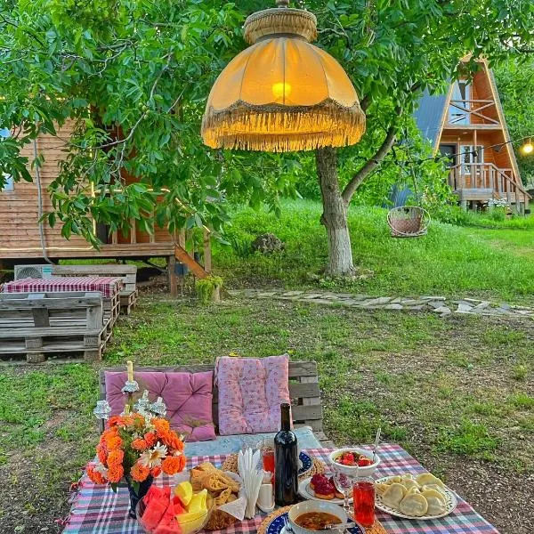 Teo's Cottages, hotel en Dedoplis Tskaro