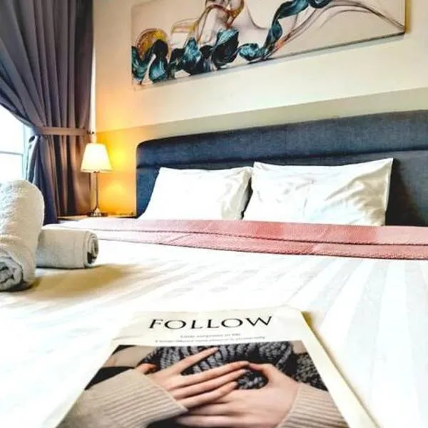 Almas Suites Cozy Muji Netflix 100mbps By STAY, hotel in Nusajaya