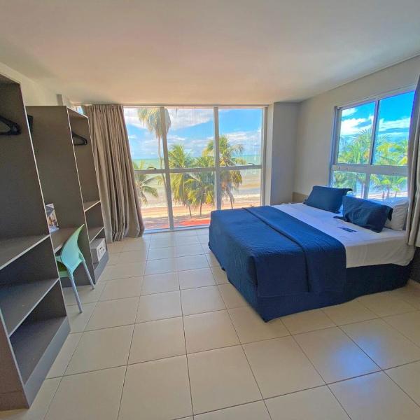 Flat Beira Mar do Cabo Branco Quarto com linda vista para o mar - Foto 3
