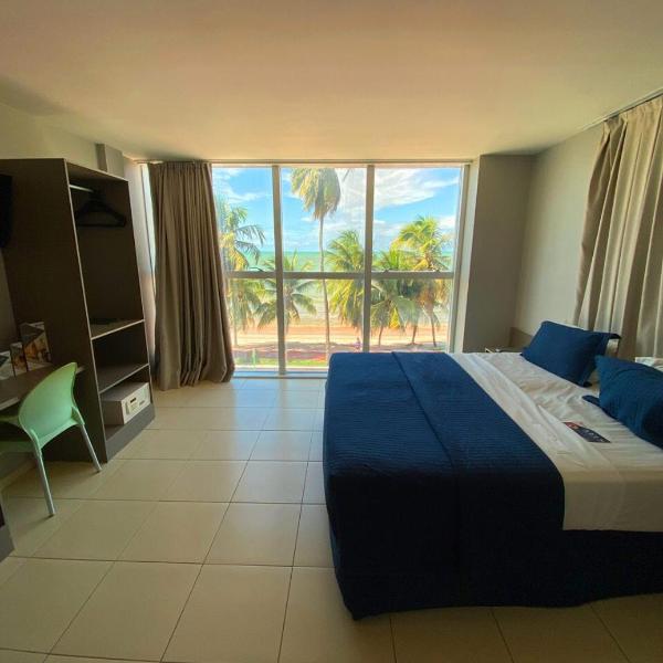 Flat Beira Mar do Cabo Branco Quarto com linda vista para o mar - Foto 4