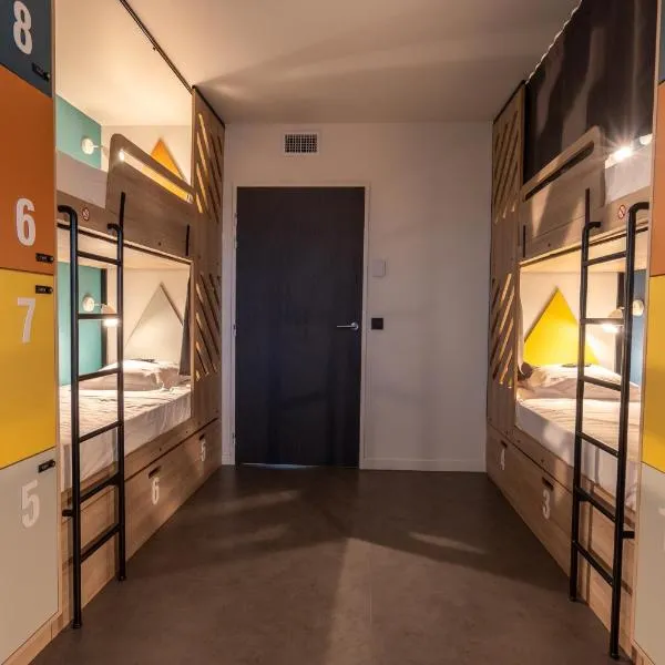 Whoo Bordeaux Bacalan - Hostel, ξενοδοχείο στο Μπορντώ