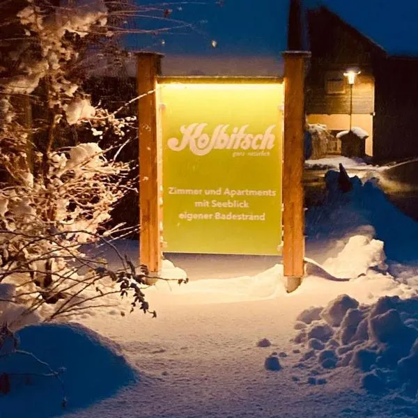 Kolbitsch am Weissensee ein Seeblick der verzaubert B&B, hótel í Weissensee