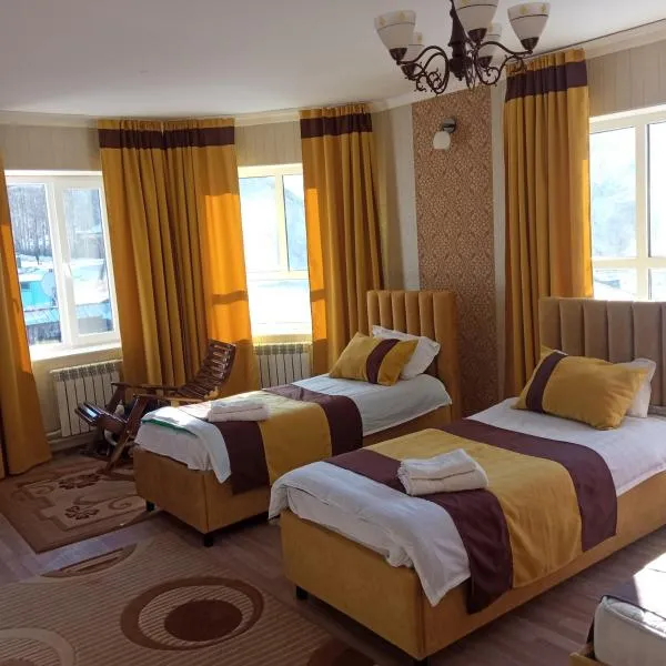 Turan Guesthouse, hotel v destinácii Mineralʼnyy Istochnik Altyn-Arasan