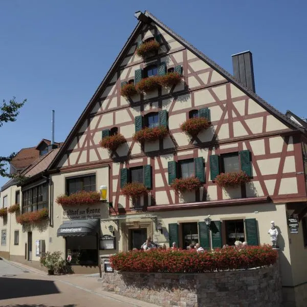 Gasthof Zur Krone, hotel i Büchelberg