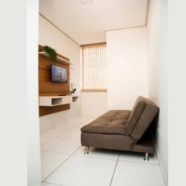 102-FLAT-Espaço, conforto. É disso que você precisa!, hotel en Goianápolis