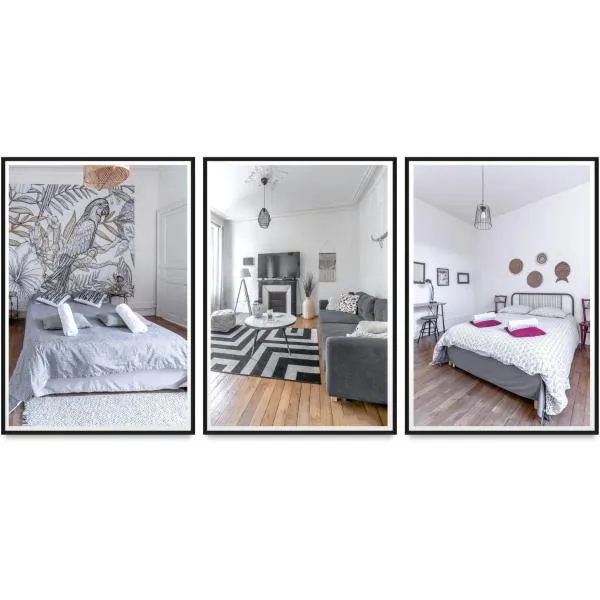 Résidence Epinat II - Appartements centre - Parking – hotel w mieście Vichy