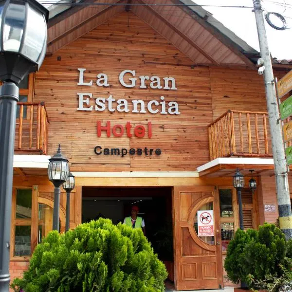 La Gran Estancia Hotel Campestre, hotell i Chachagüí