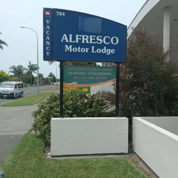 Alfresco Motor Lodge, hotell i Gisborne