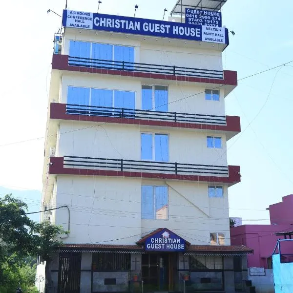 CHRISTIAN GUEST HOUSE, hotel v destinaci Vellore