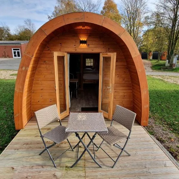 09 Premium Camping Pod, hotell i Silberstedt