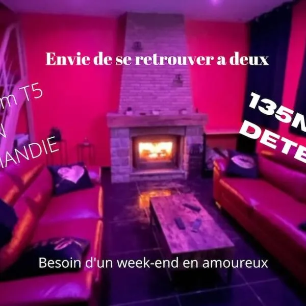 Au nid d'amour, hotel in Muchedent