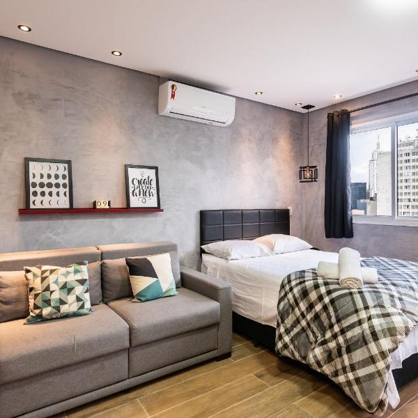 Sky155 Studio moderno com vaga prox. a 25 de março - Foto 2